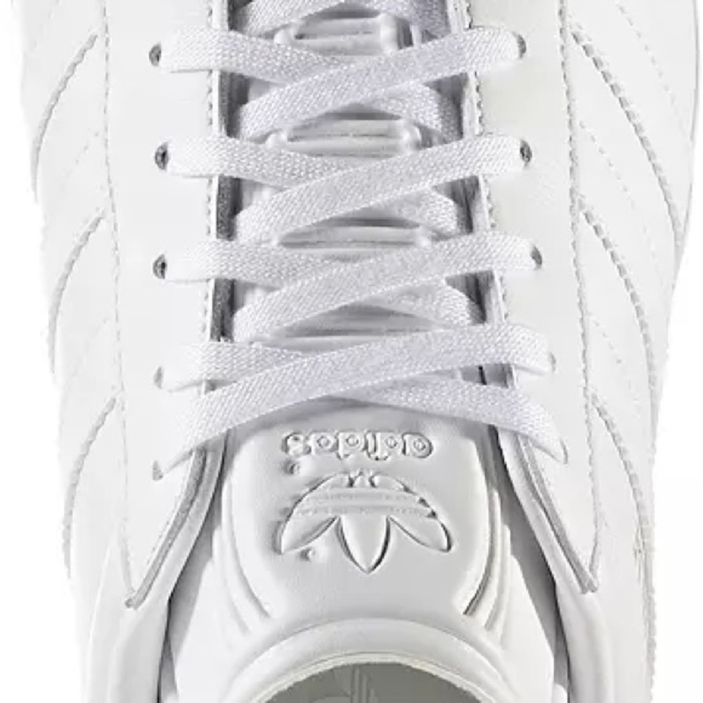 Adidas Gazelle Cloud White Sneakers, Size 8